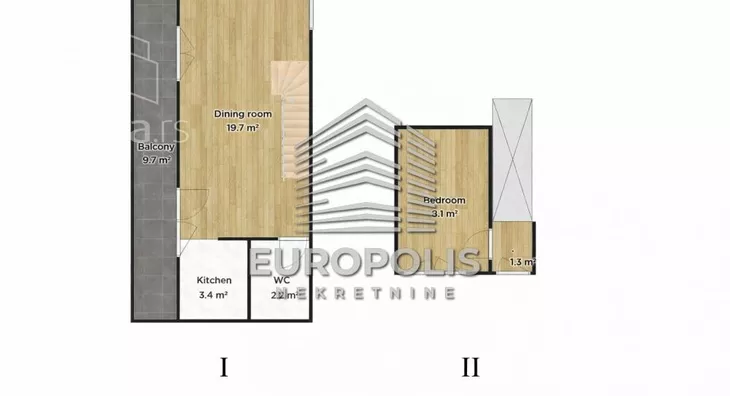 Dvosoban stan | 4zida