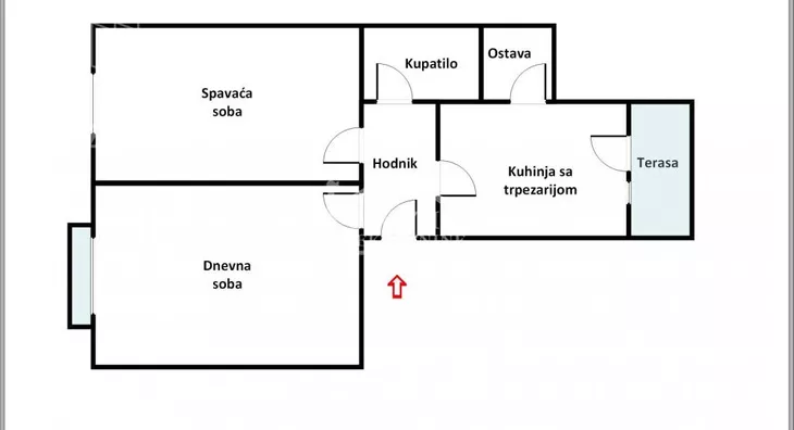 Dvosoban stan | 4zida