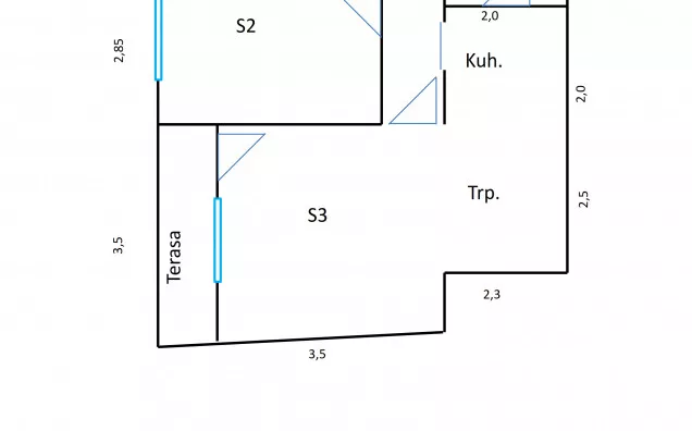 Trosoban stan | 4zida