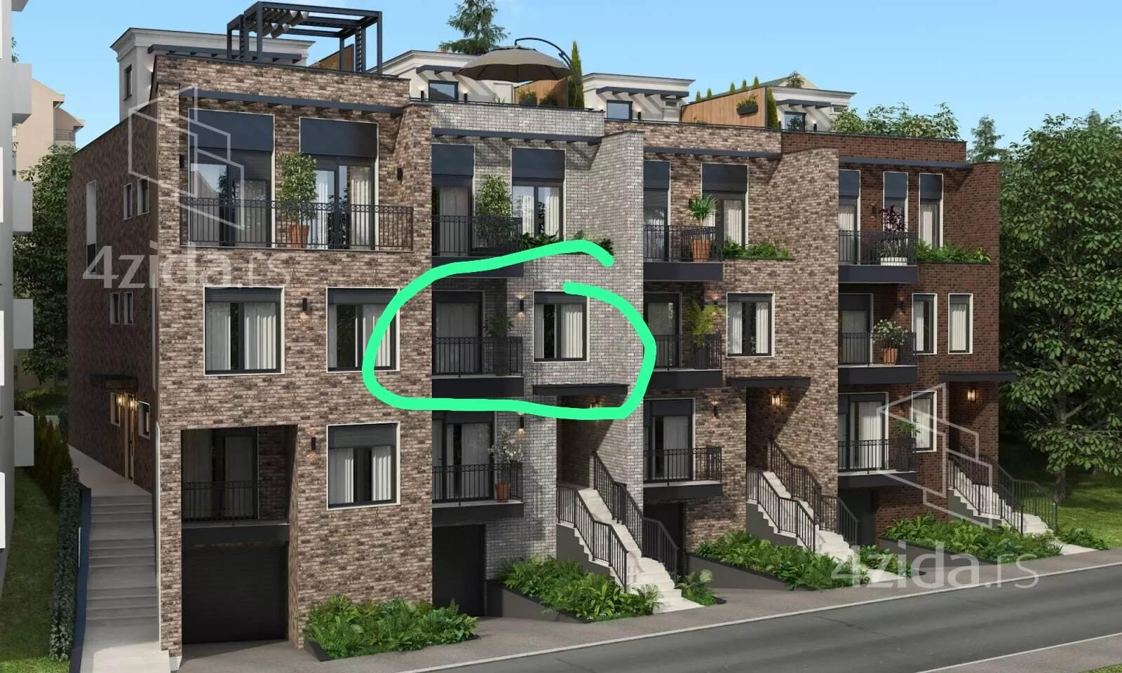 Dvosoban stan | 4zida