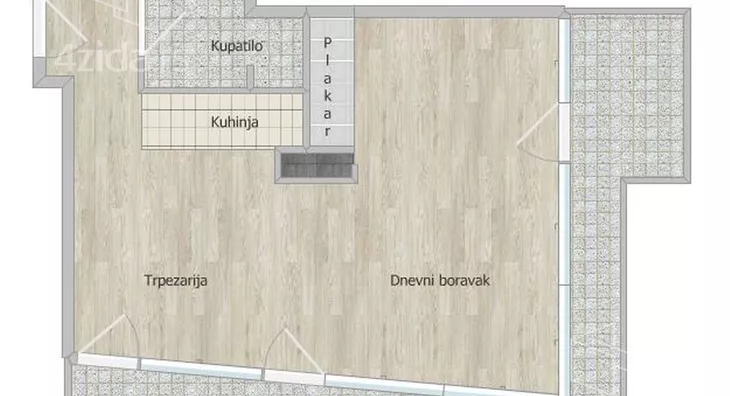 Dvosoban stan | 4zida