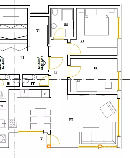 Dvoiposoban stan | 4zida