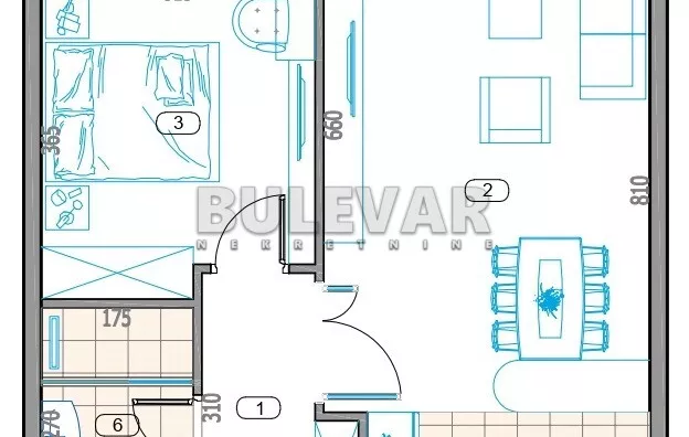 Dvosoban stan | 4zida