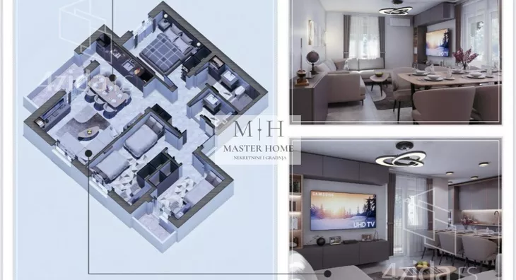 Trosoban stan | 4zida