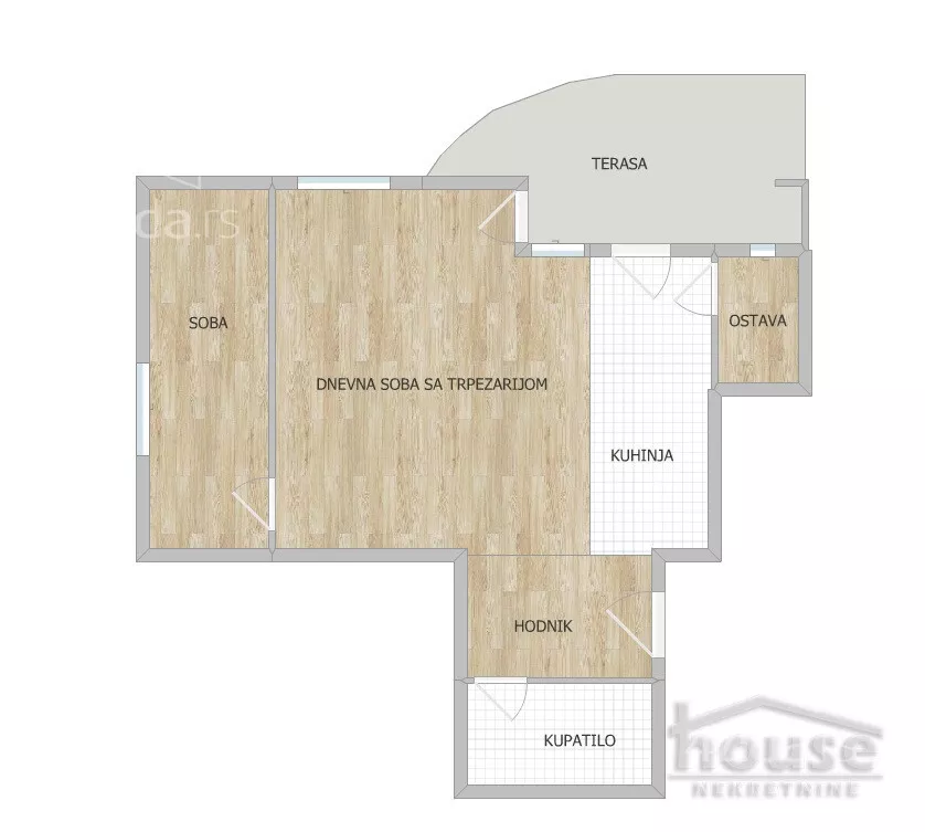 Jednoiposoban stan | 4zida