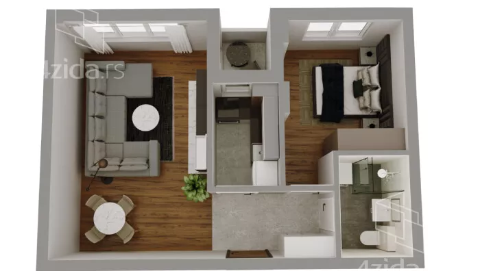 Dvosoban stan | 4zida