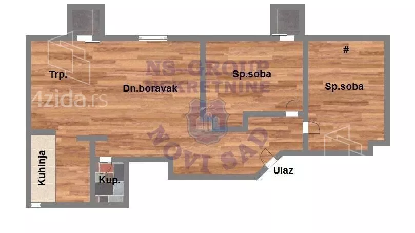 Dvoiposoban stan | 4zida