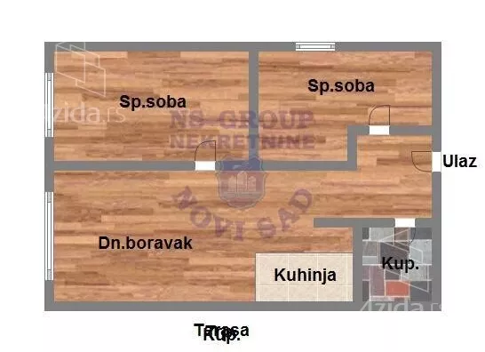 Dvoiposoban stan | 4zida