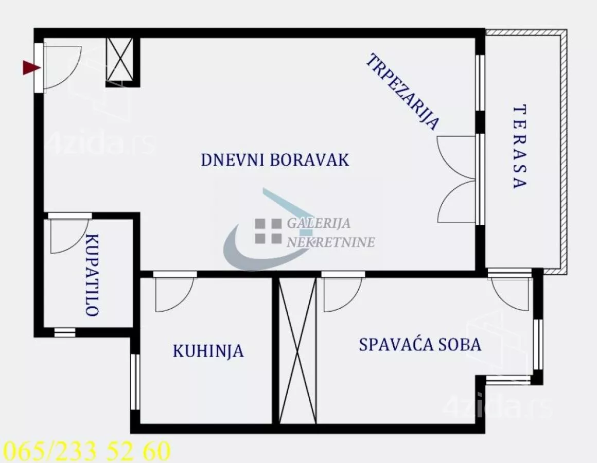 Dvosoban stan | 4zida