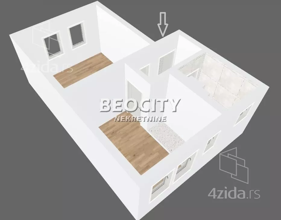 Jednosoban stan | 4zida
