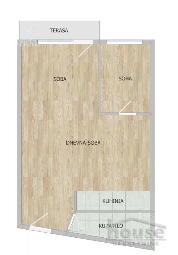 Trosoban stan | 4zida