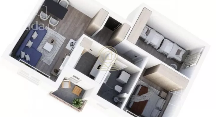 Trosoban stan | 4zida