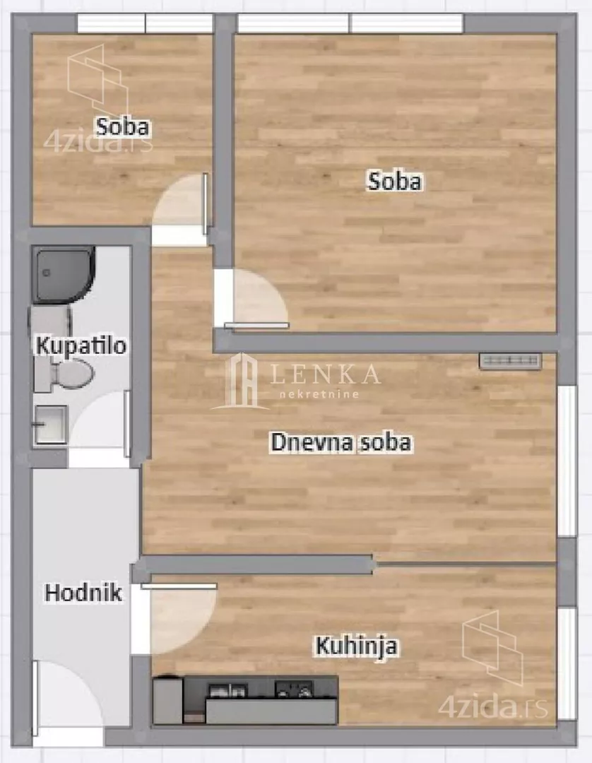 Dvoiposoban stan | 4zida