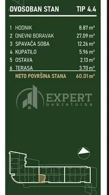 Dvosoban stan | 4zida