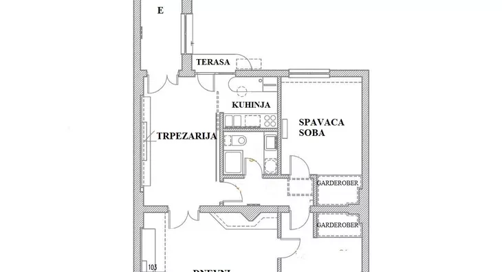 Trosoban stan | 4zida