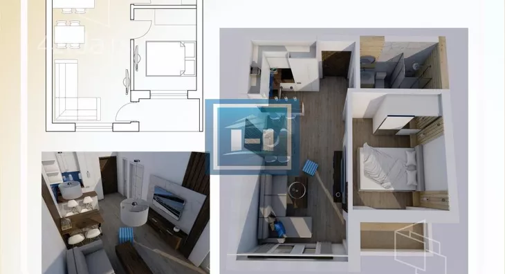 Jednosoban stan | 4zida