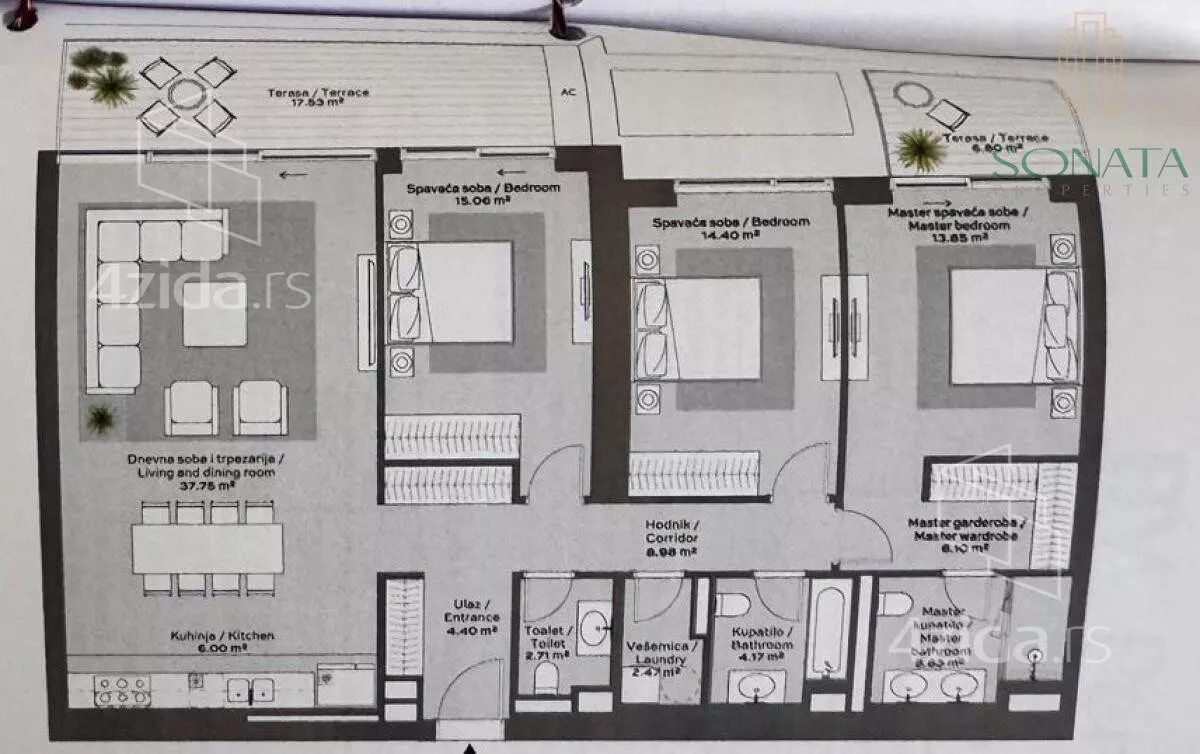 Četvorosoban stan | 4zida