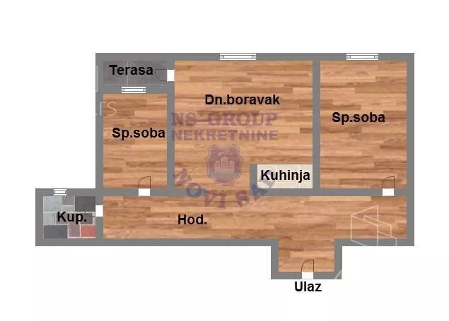 Trosoban stan | 4zida