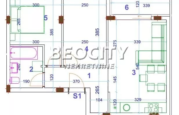 Trosoban stan | 4zida