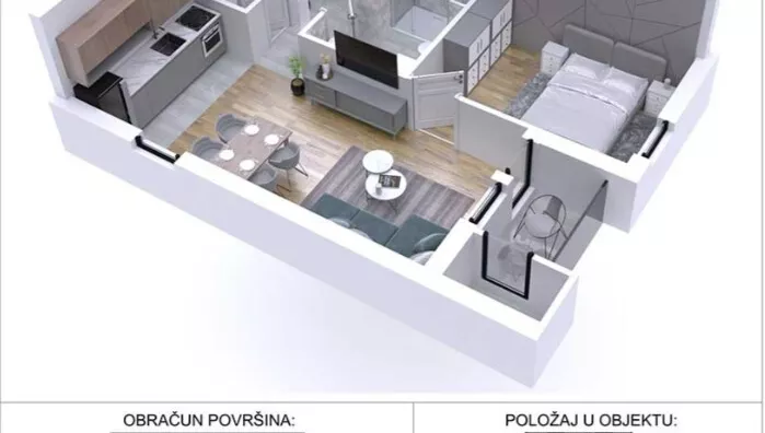Dvosoban stan | 4zida