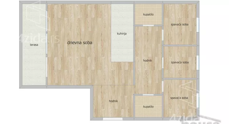 Četvorosoban stan | 4zida