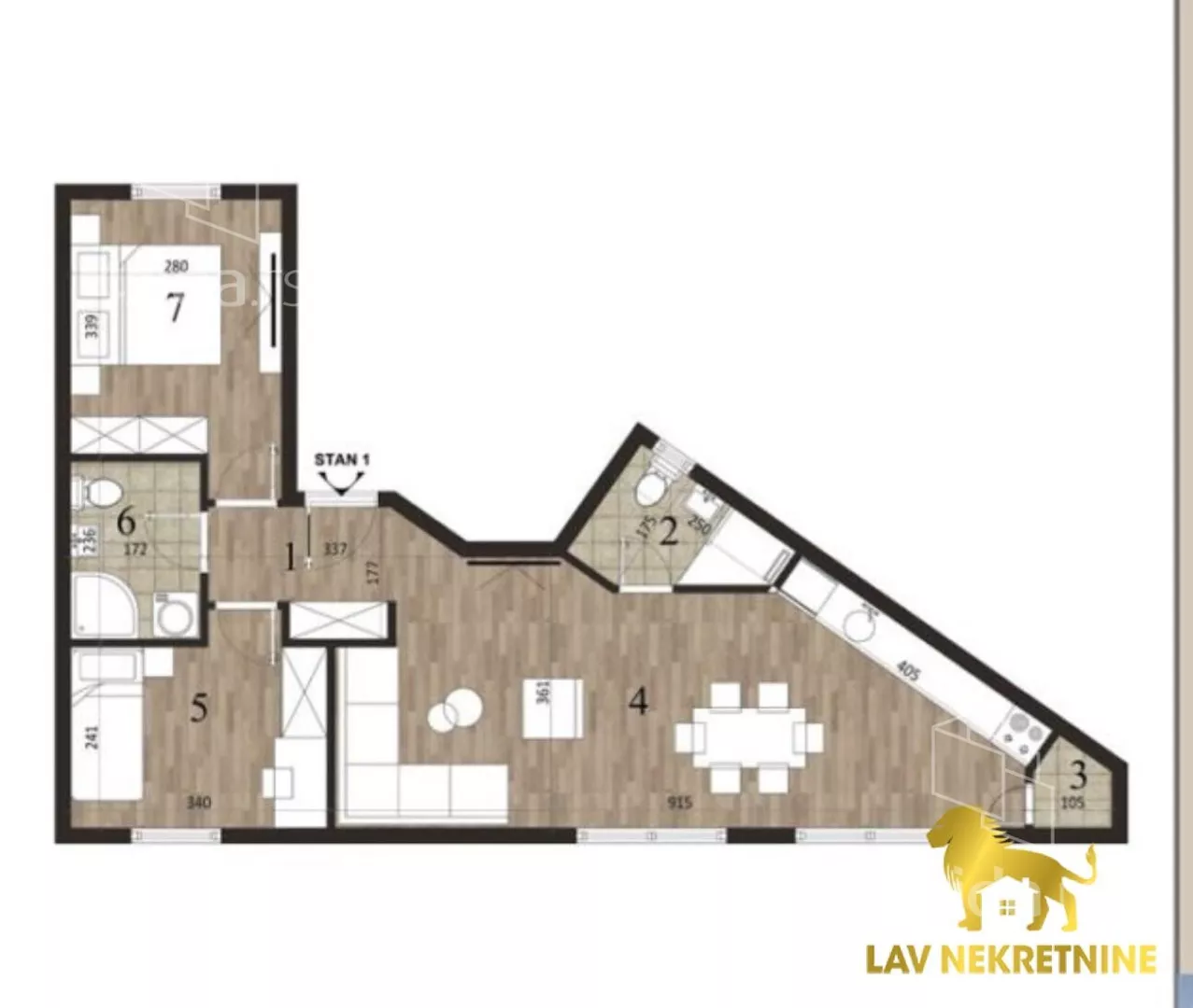 Dvoiposoban stan | 4zida