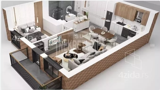 Dvosoban stan | 4zida