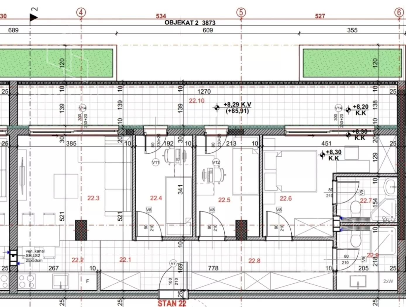Troiposoban stan | 4zida