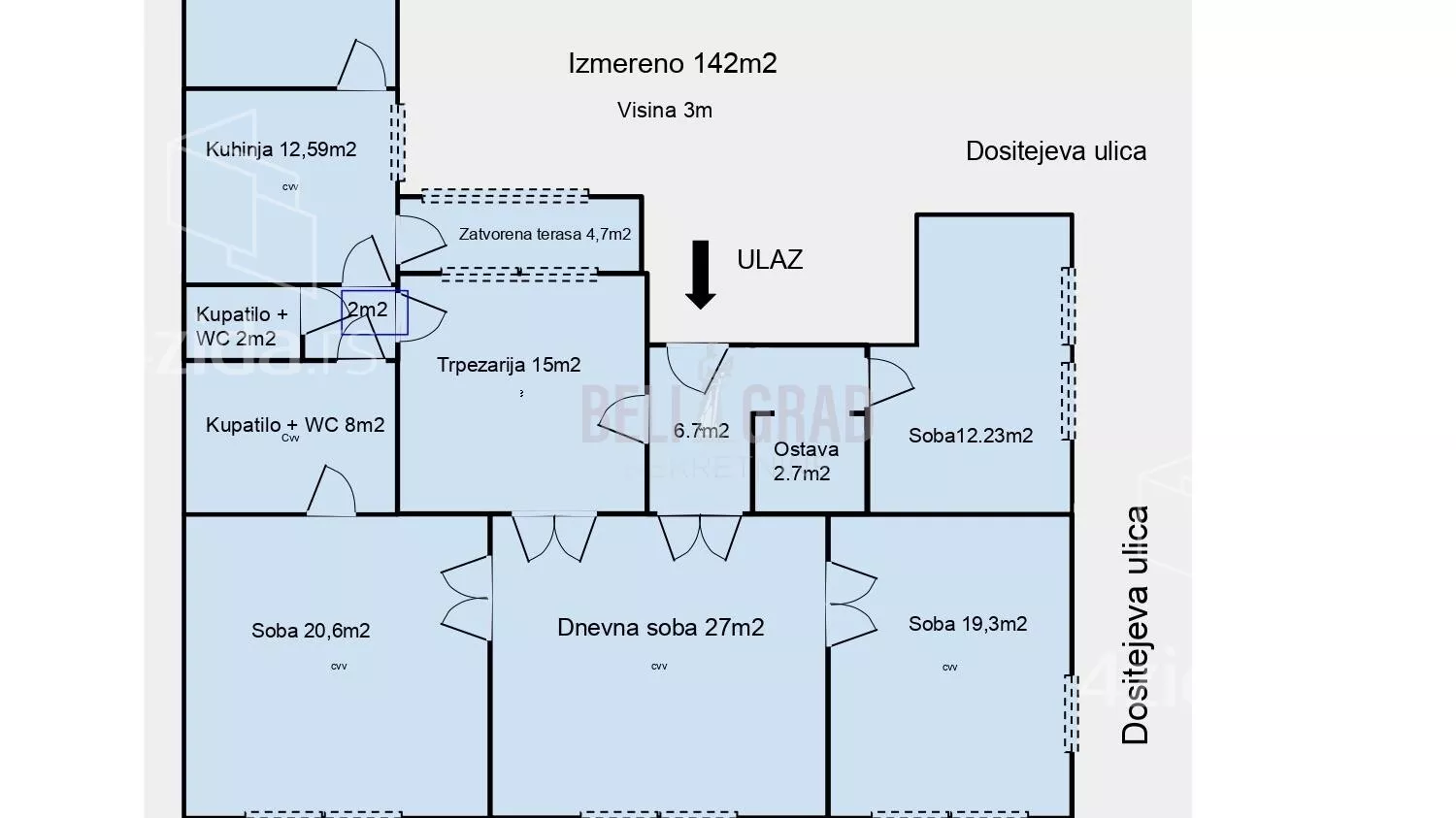 Petosoban stan | 4zida