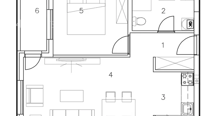 Dvosoban stan | 4zida