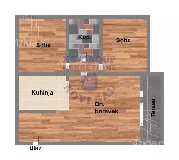 Trosoban stan | 4zida