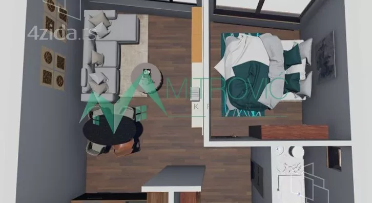 Jednoiposoban stan | 4zida