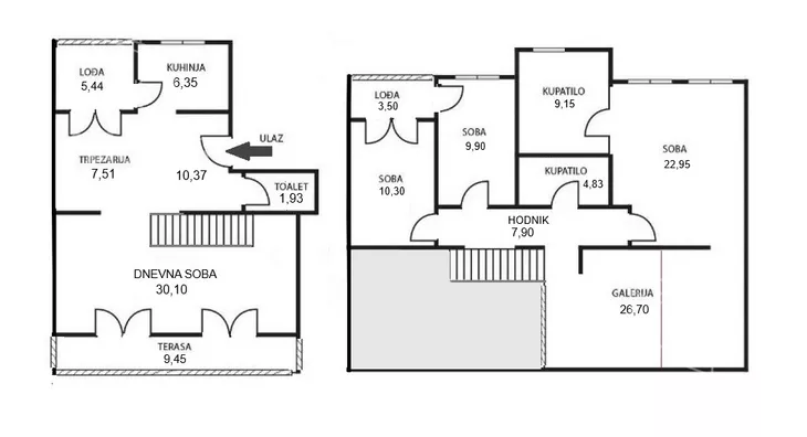 Petosoban stan | 4zida