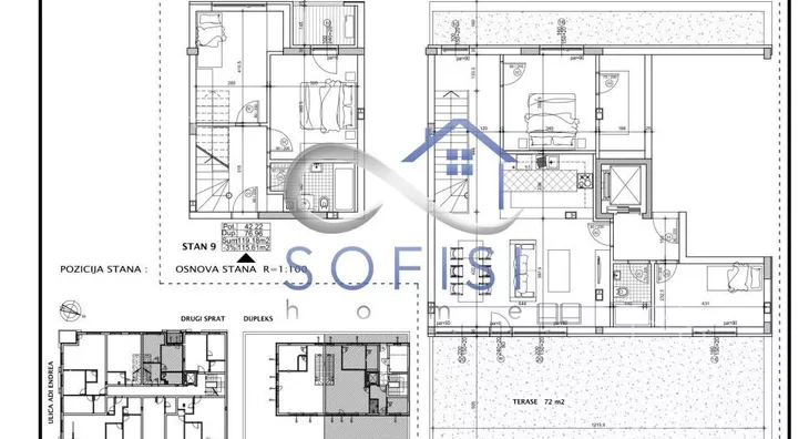 Petosoban stan | 4zida