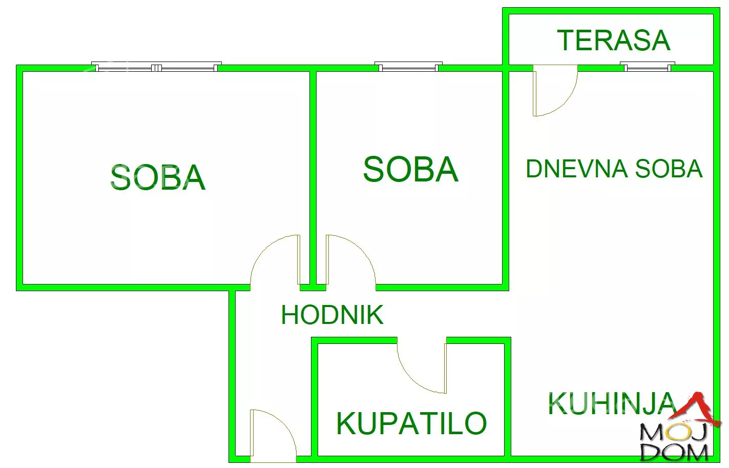 Dvoiposoban stan | 4zida