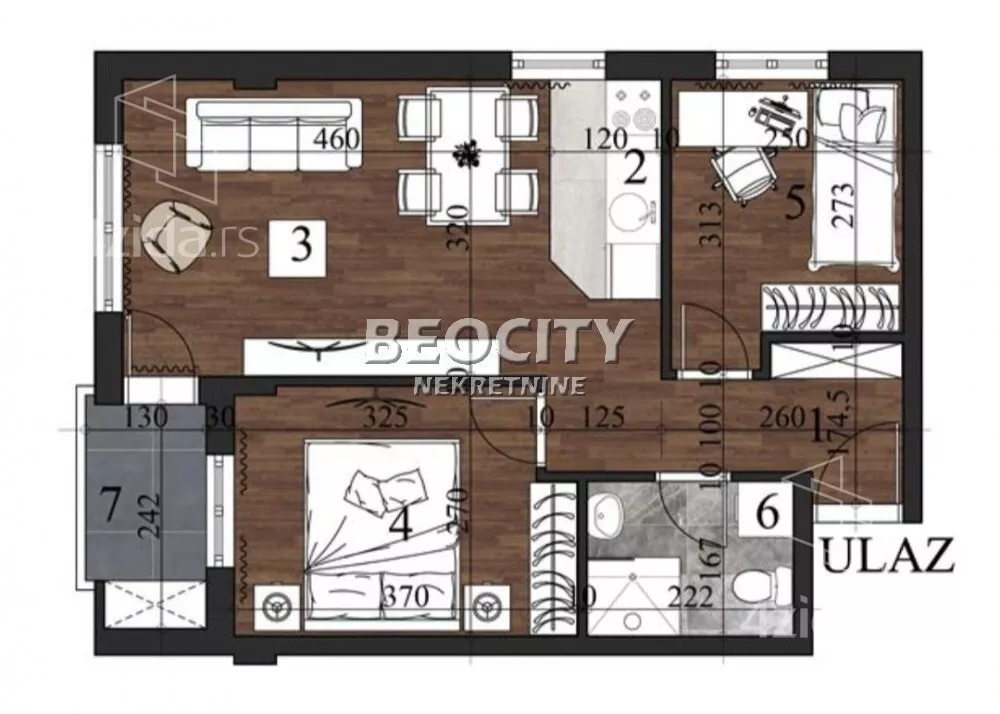 Trosoban stan | 4zida