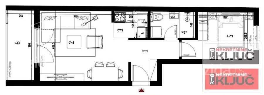 Dvosoban stan | 4zida