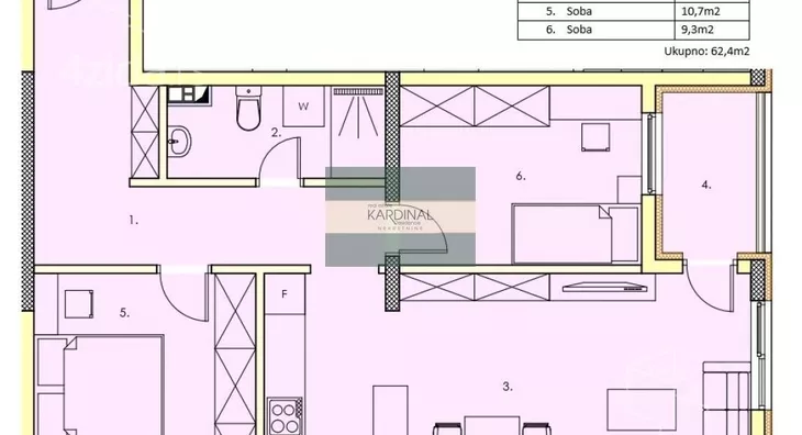 Dvosoban stan | 4zida