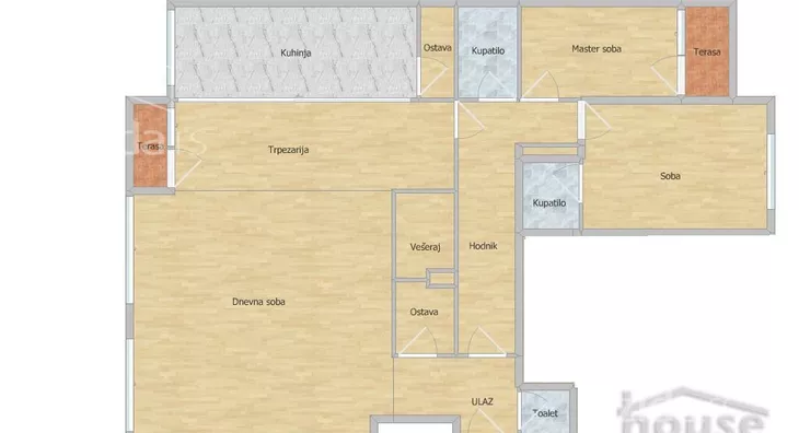 Šestosoban stan | 4zida