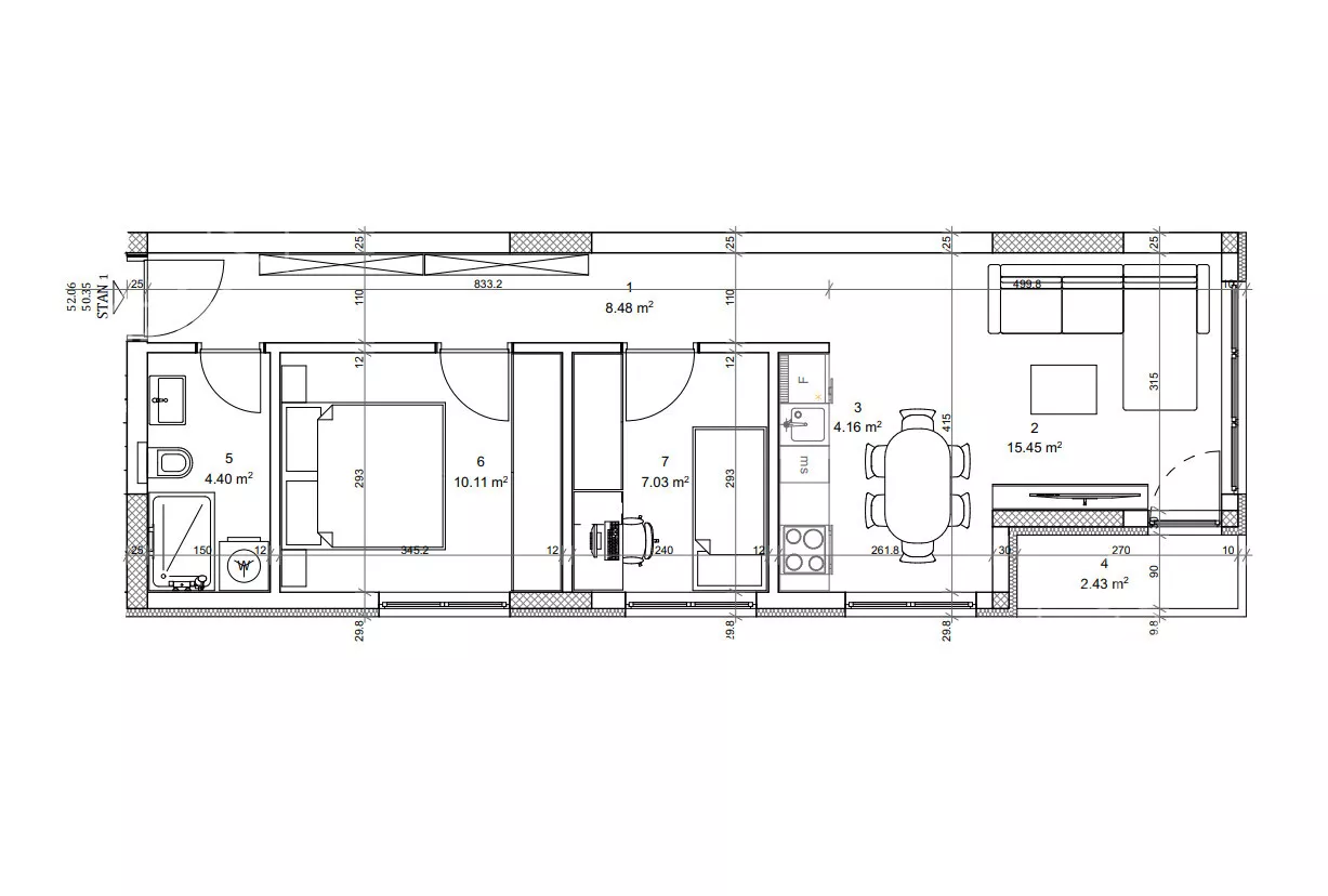 Dvoiposoban stan | 4zida
