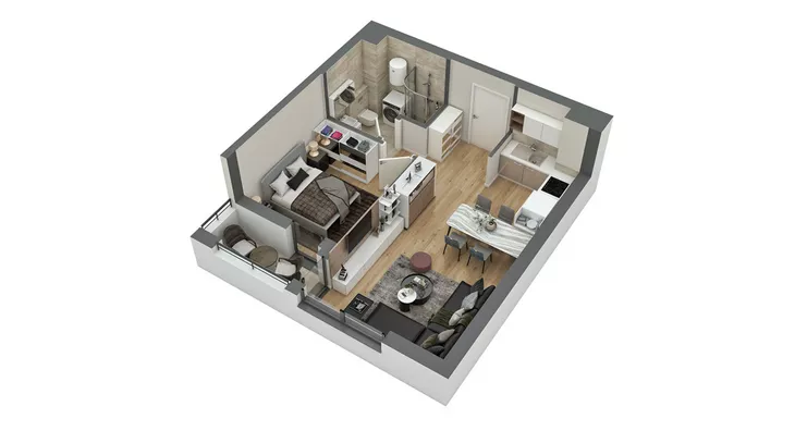 Dvosoban stan | 4zida