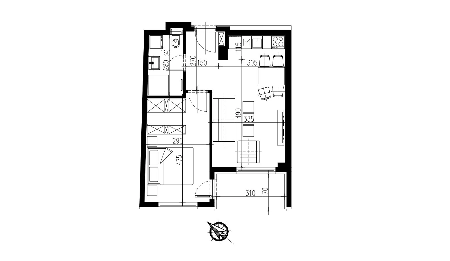 Dvosoban stan | 4zida