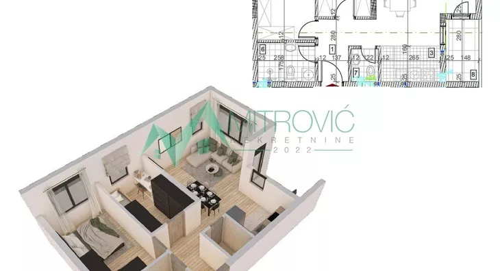 Trosoban stan | 4zida