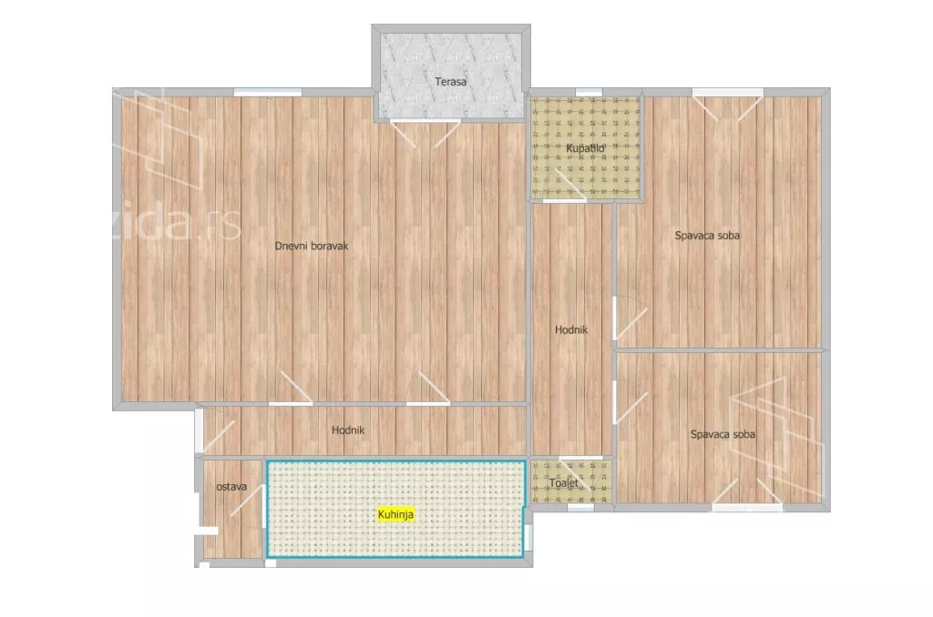 Dvoiposoban stan | 4zida