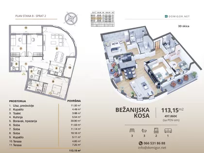 Bežanijska kosa 2 | 4zida.rs