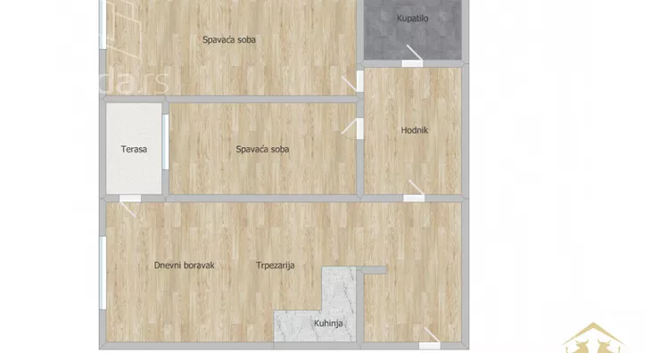 Trosoban stan | 4zida