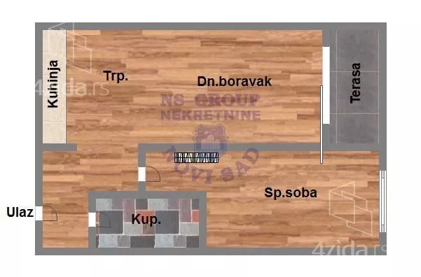 Dvosoban stan | 4zida
