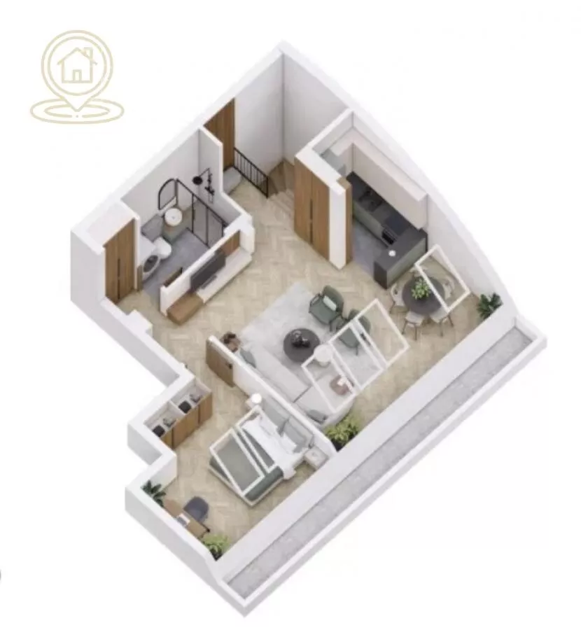 Dvosoban stan | 4zida