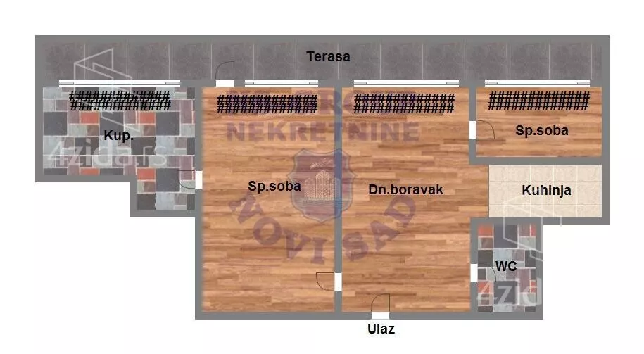 Trosoban stan | 4zida