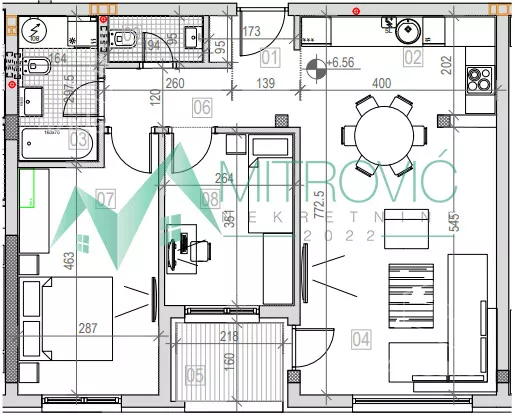 Trosoban stan | 4zida